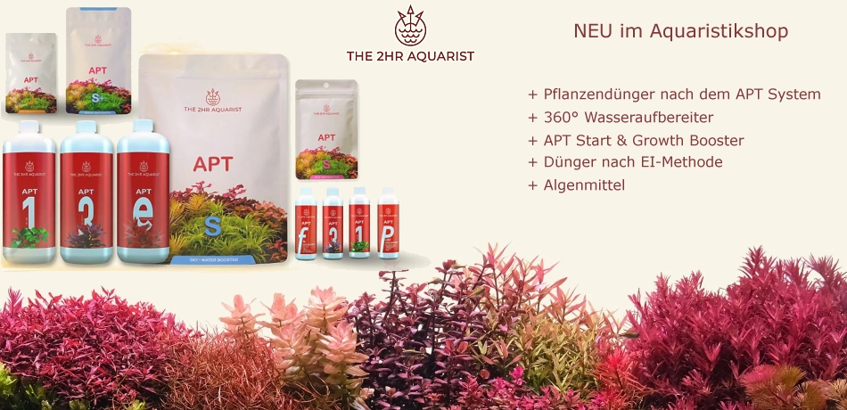 ++++NEU im Shop - 2HR Aquarist++++