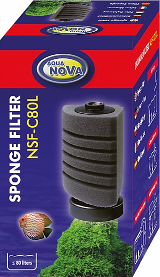 Aqua Nova Corner Sponge Filter NSF-C Aqua Nova Corner Sponge Filter NSF-C