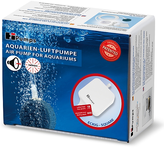 HEYI Piezo-Aquarienluftpumpe 18 l/h