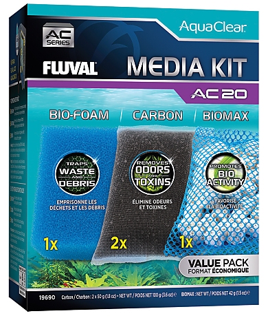 Fluval Filter Media Kit AC Filter Fluval Filter Media Kit AC Filter
