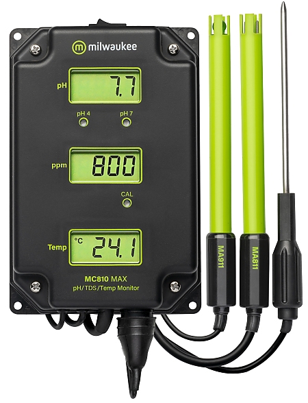 Milwaukee digital pH/TDS/Temperature Monitor MC810