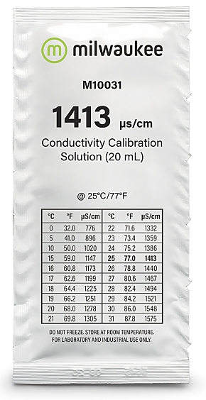 Solução de Calibração de Condutividade Milwaukee 1413 S/cm