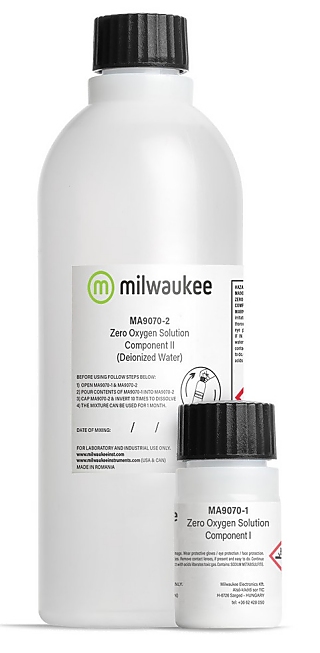 Milwaukee Zero Oxygen Calibration Solution Kit