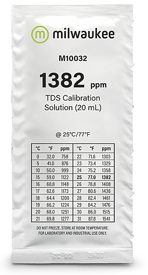 Solução de Calibração TDS Milwaukee 1382 ppm