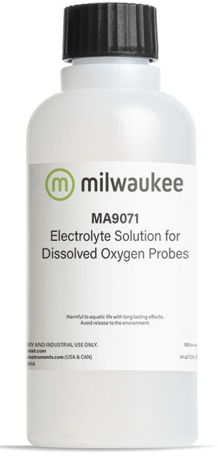 Solução de eletrólito de oxigénio Milwaukee
