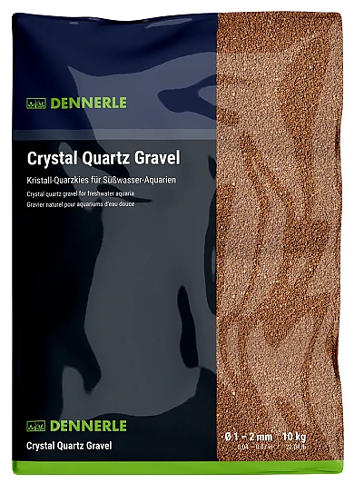 Dennerle Crystal Quartz Gravel light brown Dennerle Crystal Quartz Gravel light brown