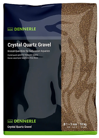 Dennerle Crystal Quartz Gravel dark brown Dennerle Crystal Quartz Gravel dark brown