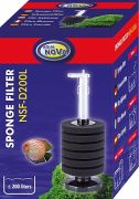 Aqua Nova Round Sponge Filter NSF-D200L Aqua Nova Round Sponge Filter NSF-D200L